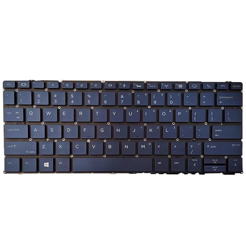 Laptop Keyboard For HP Elite Dragonfly G1 with backlit United States US Blue New