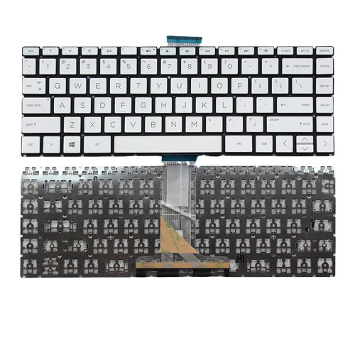 Laptop Keyboard For HP Stream 14-CB000 14-DS0000 without backlit United States US White New