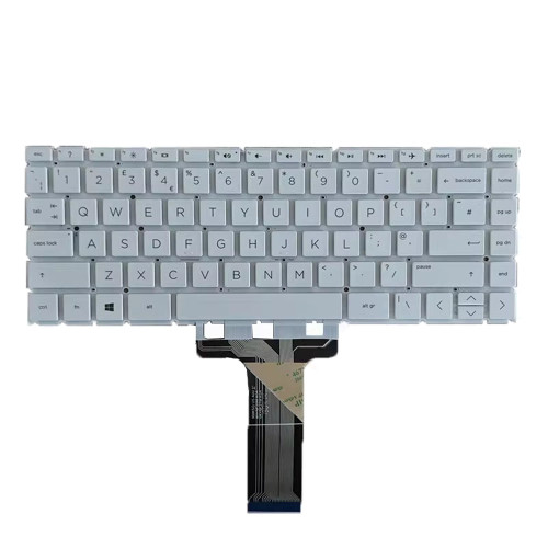 Laptop Keyboard For HP Stream 14-CB000 14-DS0000 without backlit United Kingdom UK White New