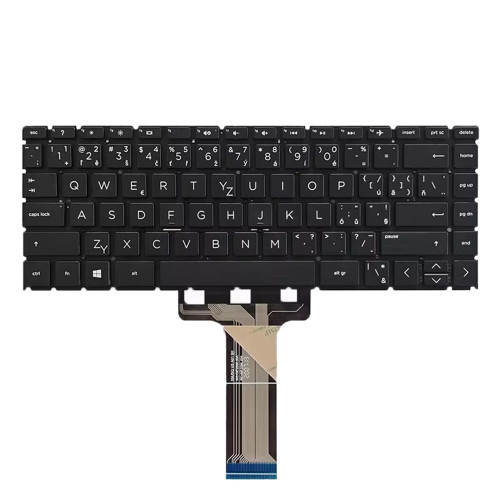 Laptop Keyboard For HP Stream 14-CB000 14-DS0000 without backlit Czech CZ Black New