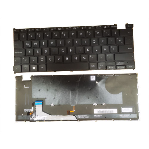Laptop Keyboard For ASUS ZENBOOK 14 OLED BX3402Z BX3402ZA With Backlit Without Frame Latin America LA Black