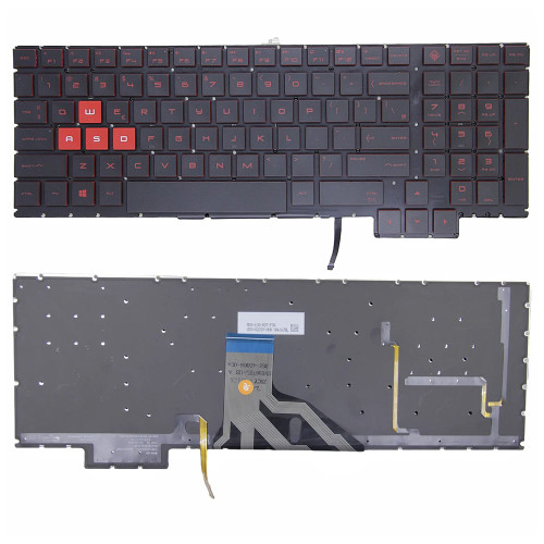 Laptop Keyboard For HP OMEN 15-CE000 15-CE100 with red backlit United States US Black New