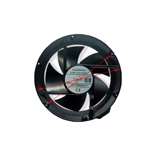 Cooling Fan For SANGEE SJ2206HA3 220V 0.22A Round Metal New