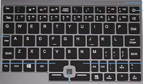 Laptop Keyboard For BROLEO Mini 8 Inch English US New