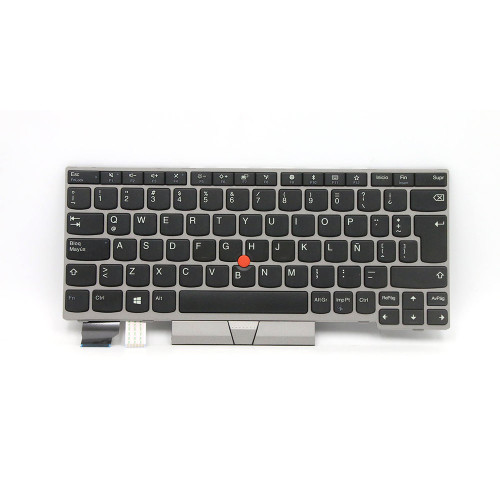 Laptop Keyboard For Lenovo Thinkpad L13 X280 A285 X390 X395 L13 Yoga 01YP803 01YP883 Latin America LA With Silver Frame Without Backlit New