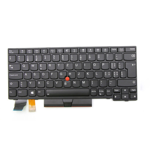 Laptop Keyboard For Lenovo Thinkpad L13 X280 A285 X390 X395 L13 Yoga Swiss SW 01YP146 01YP066 01YP226 With Black Frame With Backlit New