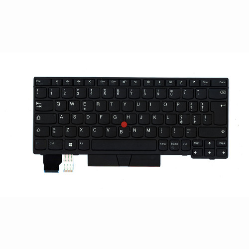 Laptop Keyboard For Lenovo Thinkpad L13 X280 A285 X390 X395 L13 Yoga Italy IT 01YP097 01YP177 01YP017 With Black Frame Without Backlit New