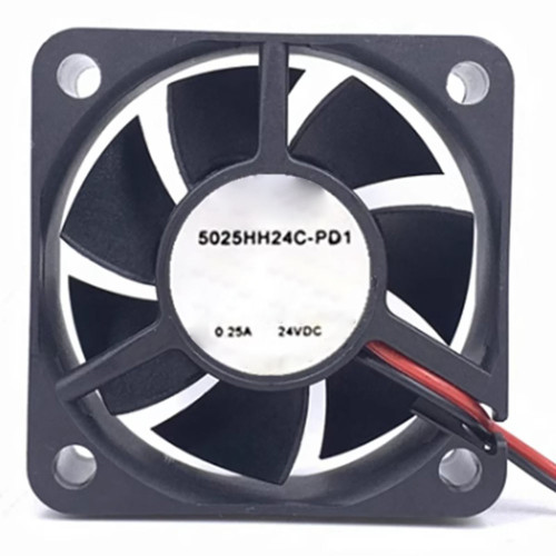 Cooling Fan For T&T 5025HH24C-PD1 DC24V 0.25A 5020 2-Wire New