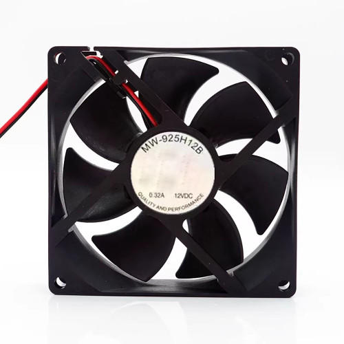 Cooling Fan For T&T MW-925H12B DC12V 0.32A 9025 2-Wire New
