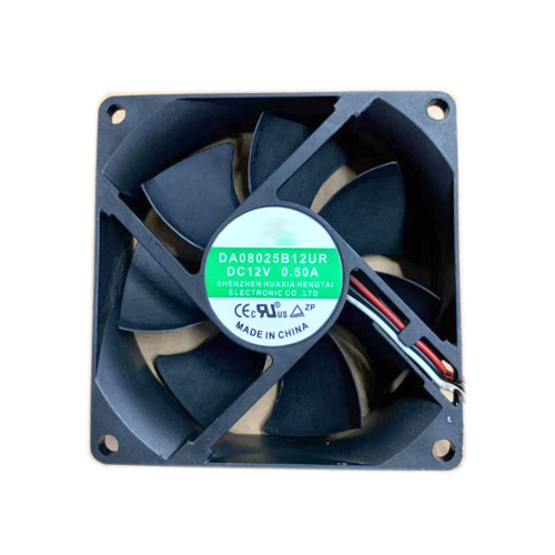Cooling Fan DA08025B12UR DC12V 0.50A 8CM 3PIN New