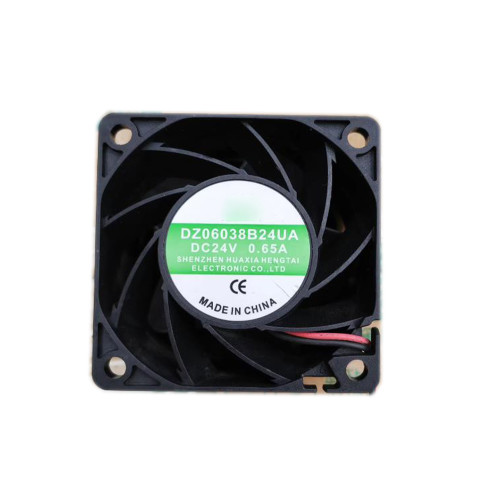 Cooling Fan DZ06038B24UA DC24V 0.65A 6CM 2Lines New