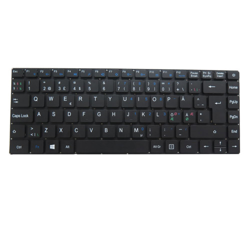 Laptop Keyboard For MEDION MB2904011 YXT-NB93-89 NS14G-MED Nordic NE Black