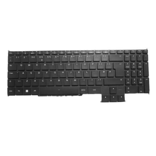 Laptop Keyboard For Tongfang GM6IX8B United Kingdom UK Black With Backlit New