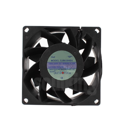 Cooling Fan For SANGEE SJ8038HE6 AC100-240V 0.24A New