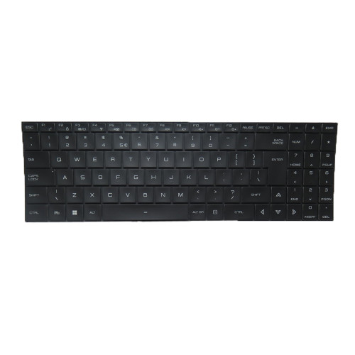 (Big Return) Laptop Keyboard For Tongfang GM7MQ8P 17.3 United States US With Backlit Black No Frame New