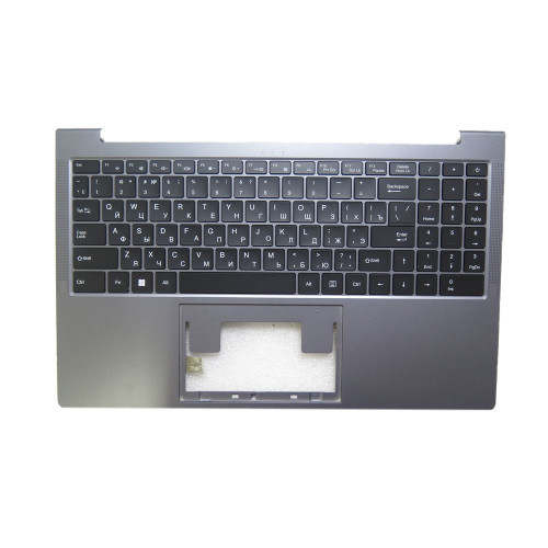 Used Laptop Gray PalmRest&Black Keyboard For MB3303008 F0062-008 N15DPC Russian RU Backlit Keyboard