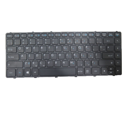 Laptop No Backlit Keyboard For GETAC V138418CS1 V00 CA-RO 531087680986 Canadian French CF CA Black Frame New