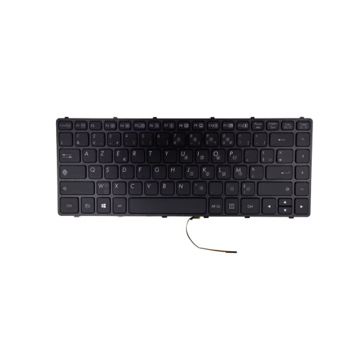 Laptop Backlit Keyboard For GETAC V138418GS1 V00 FR-RO 531087680947 French FR Black Frame New