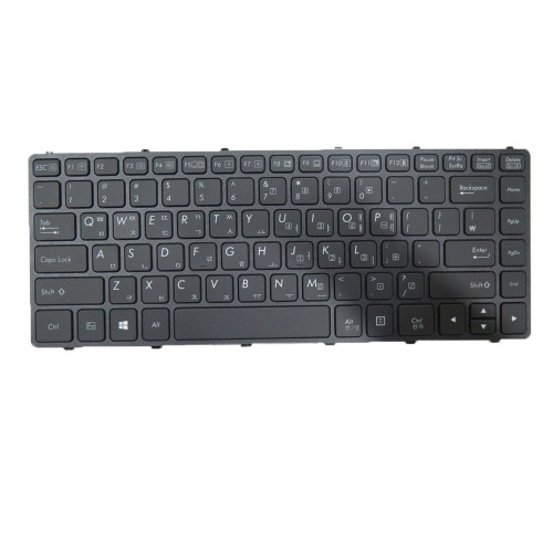 Laptop No Backlit Keyboard For GETAC V138418CS1 V00 KR-RO 531087680964 Korean KR Black Frame New