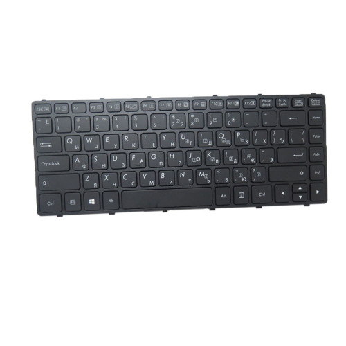 Laptop No Backlit Keyboard For GETAC V138418CS1 V00 RU-RO 531087680966 Russian RU Black Frame New
