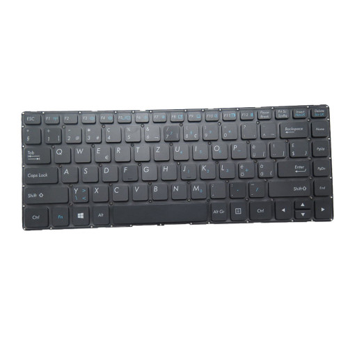 Laptop No Backlit Keyboard For GETAC S410 G2 S410G2 Swiss SW Black No Frame New