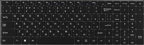 Laptop Keyboard For iRU Tactio 15PHC Russian RU Black New