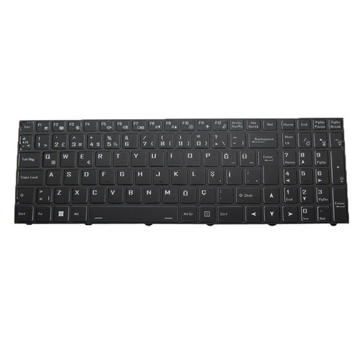 Laptop Keyboard For XOTIC G50PNN Turkey TR With Backlit With Frame Black