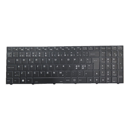 Laptop Keyboard For XOTIC G70PNP Nordic ND With Backlit With Frame Black