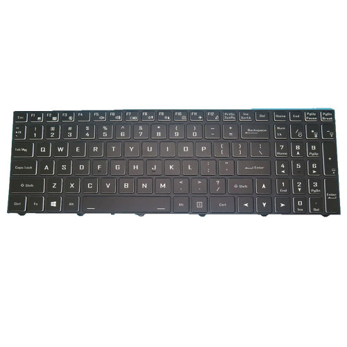 Laptop Keyboard For Schenker Compact 17-M19 English US With Backlit New