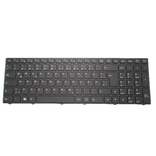 Laptop Keyboard For Schenker Dock 15 Germany GR With Backlit Black New