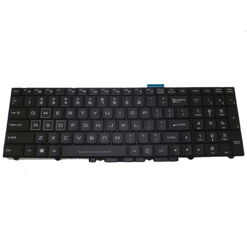 Laptop Keyboard For Schenker DTR 15 English US With Backlit Black New