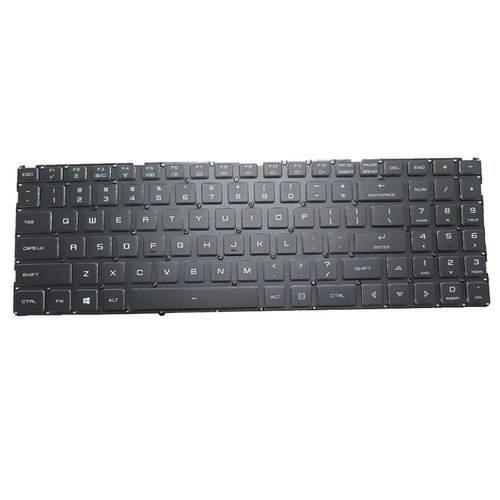 Laptop Keyboard For MECHREVO Without backlight film TFM17H33US9852U KBDR15A008-401K Without Frame Black United States US