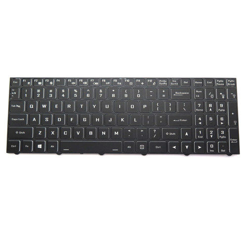 Laptop Keyboard For XNB Cyclone AL17 English US Black With Frame Without Backlit New