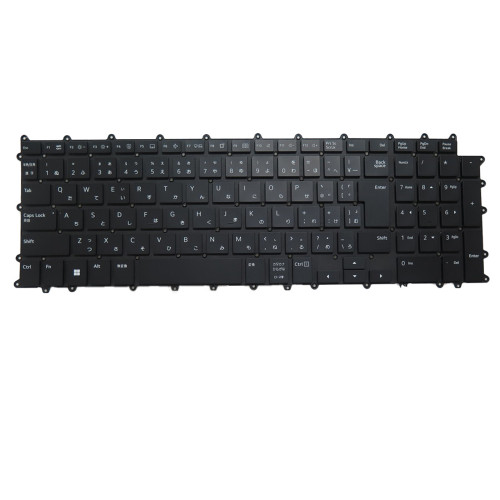 Laptop Backlit Keyboard For LG 17Z90R 17Z90R-A 17Z90R-G 17Z90R-K 17Z90R-H Japanese JP Black No Frame New