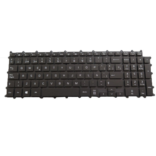 Laptop Backlit Keyboard For LG 17Z90R-A 17Z90R-A.AAB7U1 17Z90R-A.ADB9U1 Spanish SP Black No Frame New