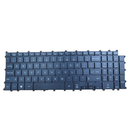 Laptop Backlit Keyboard For LG 17Z90R 17Z90R-H.AAC8U1 17Z90R-H.AAY8U1 17Z90R-H.ADC8U1 English US Black No Frame New