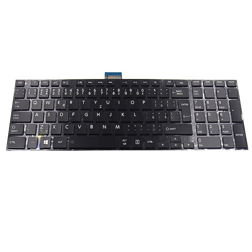 Laptop Keyboard For Toshiba For Satellite C70-B PSCL4C-006002 C70-BBT2N11 C70-BST2NX1 Czech CZ Black With Backlit&Frame New