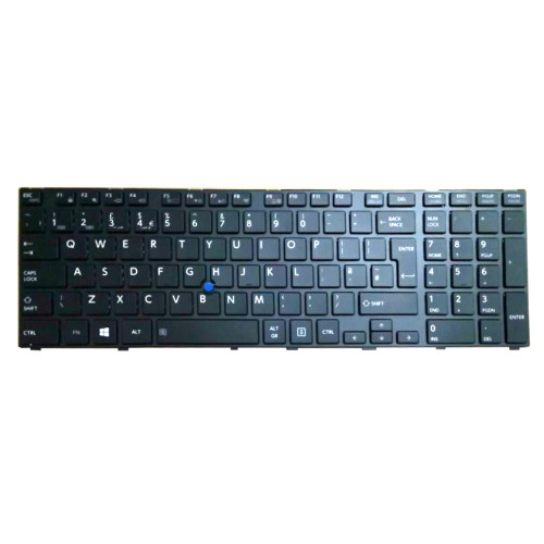 Laptop Keyboard For Toshiba For Tecra W50-A United Kingdom UK With Pointing New