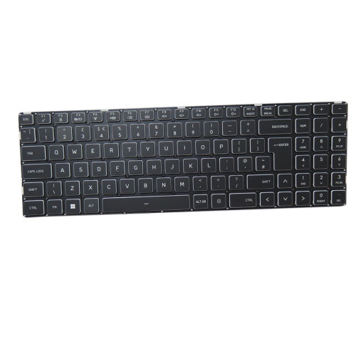 Laptop Keyboard For Hyperbook G16 Zen GM6BG0Q RTX4060 United Kingdom UK Black With Backlit