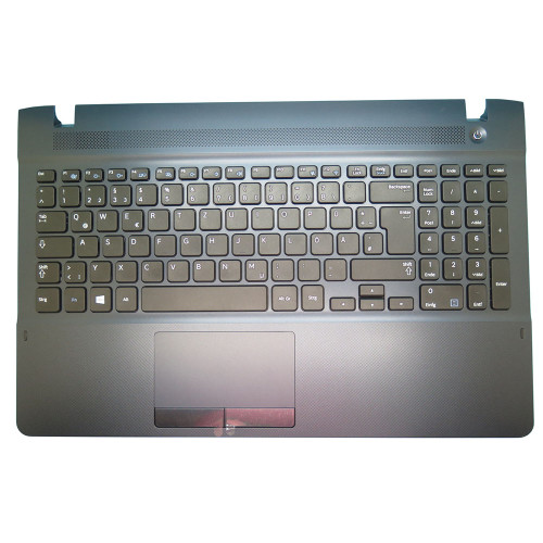 Laptop PalmRest&keyboard For Samsung NP270E5K 270E5K Germany GR Blue With Touchpad New