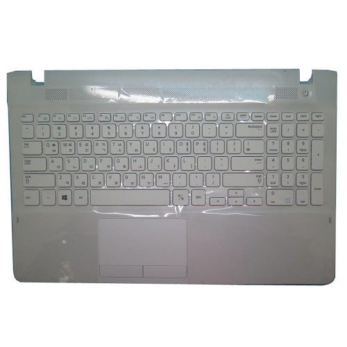Laptop PalmRest&keyboard For Samsung NP270E5K 270E5K Korea KR White With Touchpad New