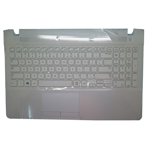Laptop PalmRest&keyboard For Samsung NP270E5K 270E5K English US White With Touchpad New