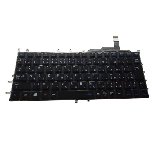Laptop Keyboard For NEC VersaPro VK16T/GG-H VK16TGG-H PC-VK16TGGNH PC-VK16TGGDH PC-VK16TGGD4LUH Japanese JP JA Black Without Frame Used