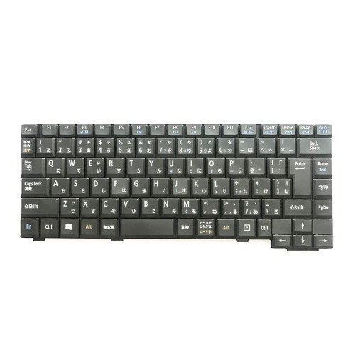 Laptop Keyboard For NEC VersaPro VJ19E/X-D VJ19EX-D PC-VJ19EXZCD PC-VJ19EXZND PC-VJ19EXNCFTVD VJ22L/X-D VJ22LX-D PC-VJ22LXZCD PC-VJ22LXZND PC-VJ22LXNCFTVD Japanese JP JA Black Without Numeric Keypad Used