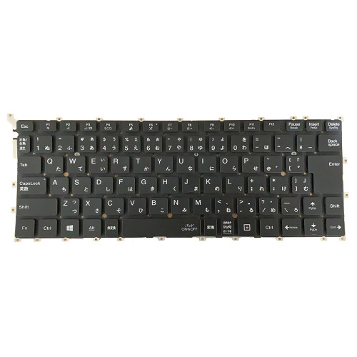 Laptop Keyboard For NEC VersaPro VKV18/G-6 VKV18G-6 PC-VKV18GZG6 VKL21/G-6 VKL21G-6 Japanese JP JA Black Without Frame New