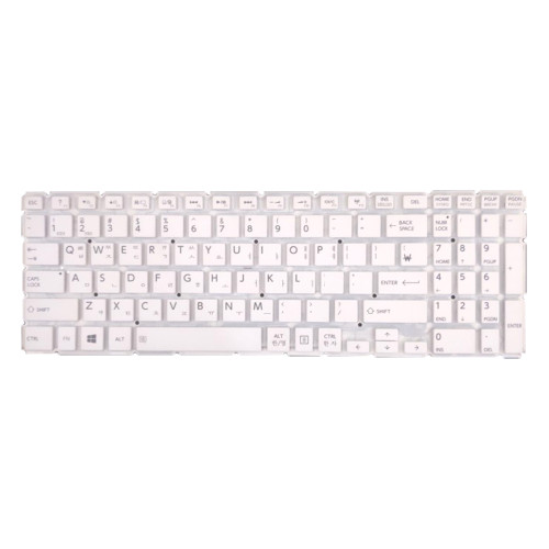Laptop Keyboard For Toshiba Satellite L55DT-C L55DT-C5209S L55DT-C5238 Korea KR White Without Backlit New
