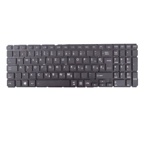 Laptop Keyboard For Toshiba Satellite L50-C L50-C-29K L50-C-29L L50-C-29W L50-C-1ZG L50-C-270 L50-C-19P L50-C-1K4 Slovenian SL Black Without Backlit New