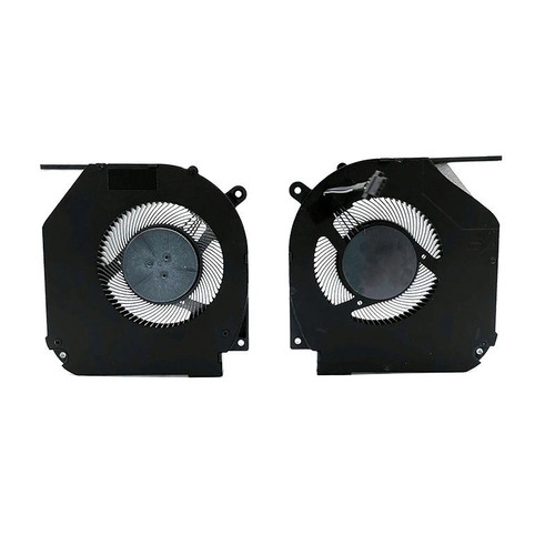 Laptop CPU GPU Cooling Fan For Schenker XMG Apex 17 L23 DC5V 2.5W New