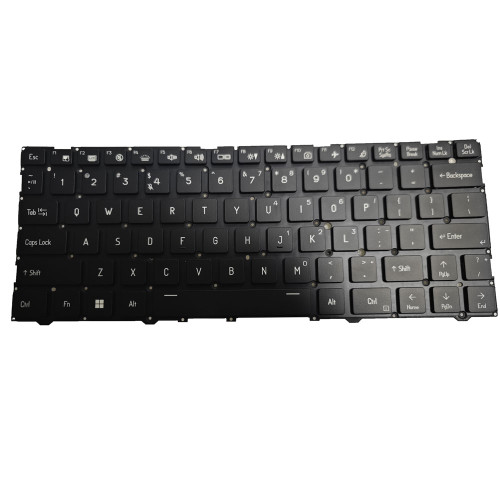 Laptop Backlit Keyboard For CLEVO V540 V540TU V540TNX(1)(-S) V540TNX-S English US Black No Frame New