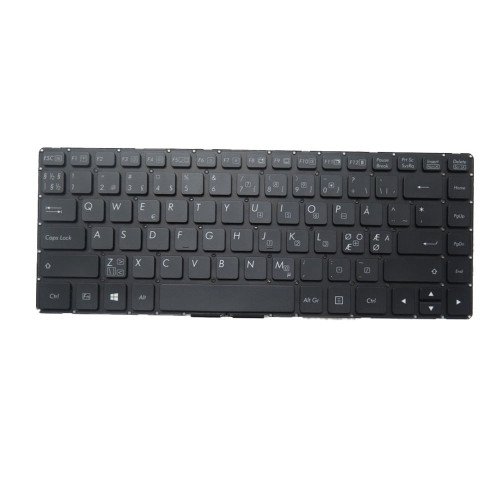 Laptop Without Backlit Keyboard For Getac V138418GS1 V00 NE-RO 531090280018 Nordic NE Black No Frame New